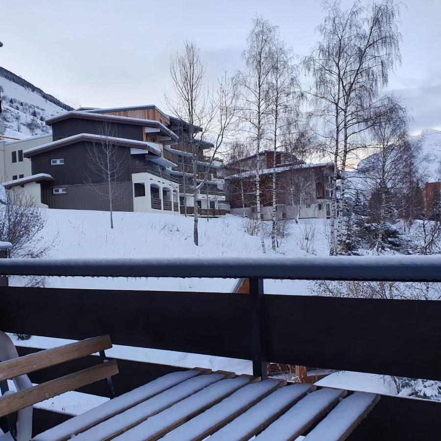 Appartement Cosy 4 Personnes - Charme Et Confort Au Pied Des Pistes Лес дьо Алпс Екстериор снимка